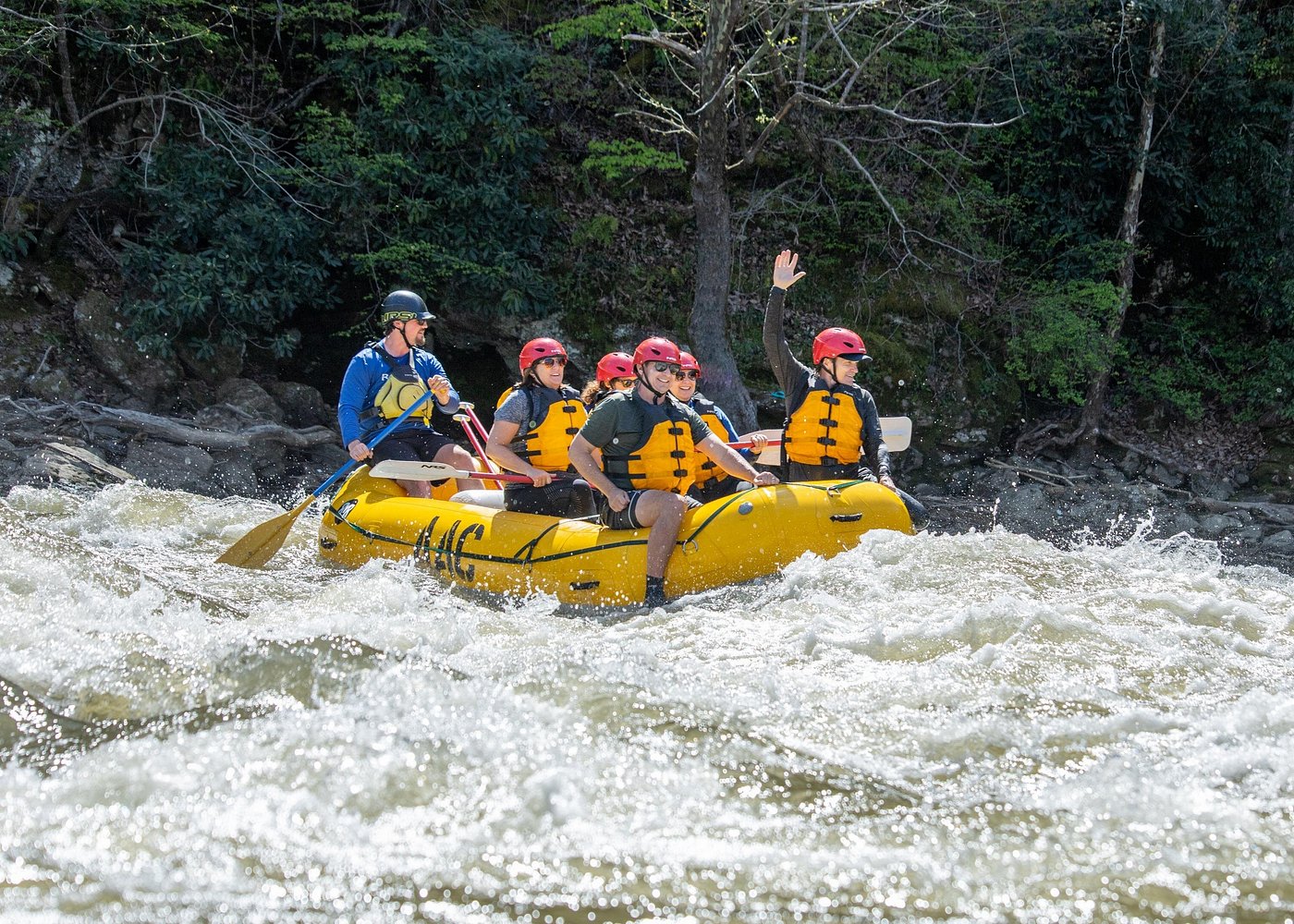French Broad Gorge Whitewater Rafting Trip